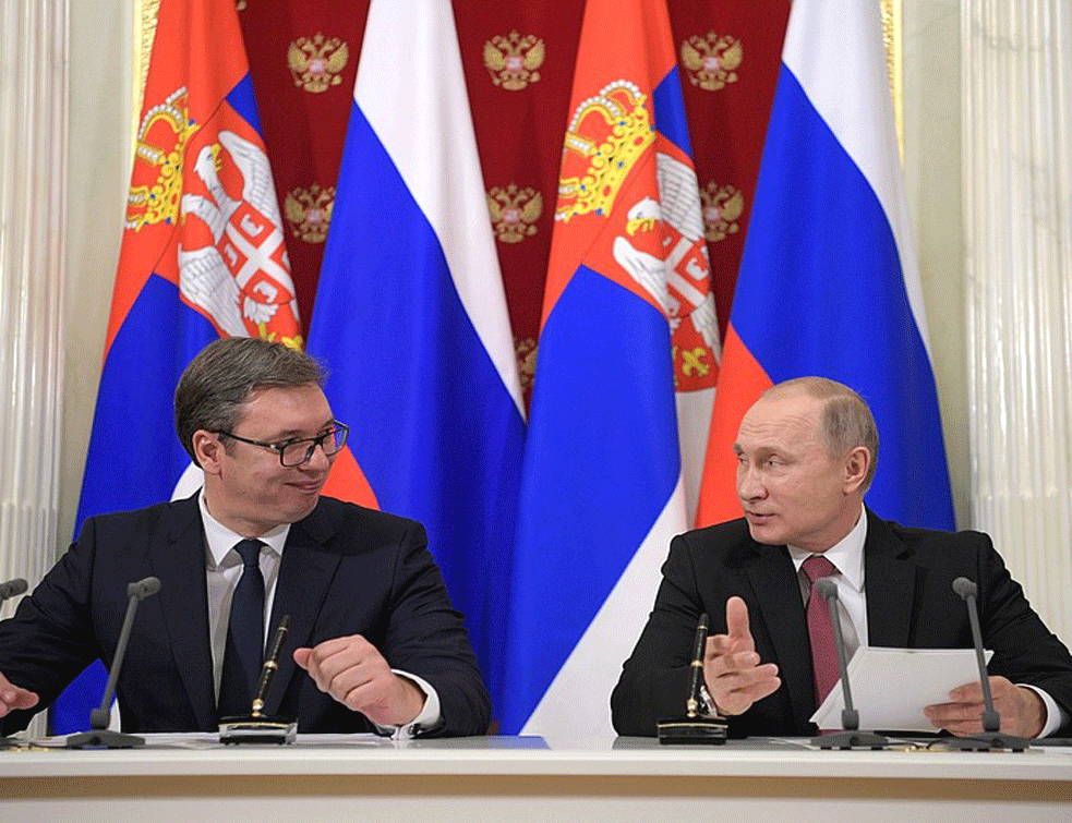 Rusija se neće odreći Srbije